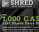 Shred Your Credit Card Contest