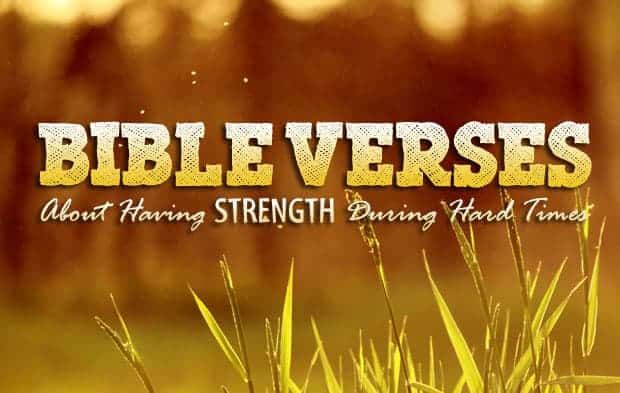 bible verse about strength body and mind
