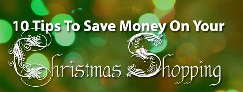 save money christmas shopping