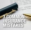 common insurance mistakes