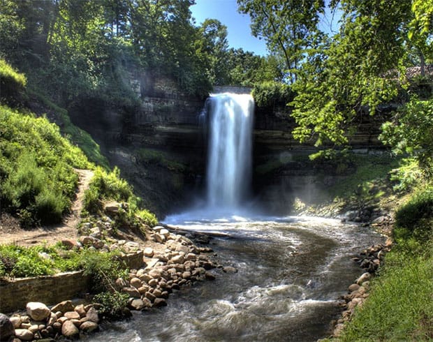 things to do in Minneapolis - Minnehaha Falls