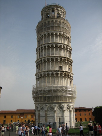 The leaning tower of PIsa