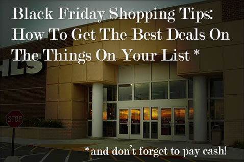 black friday shopping tips