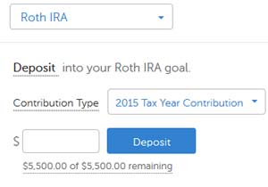 betterment deposit