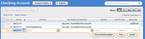 ynab budgeting in current month decreases previous month