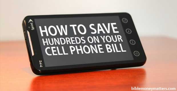 save hundreds on your cell phone bill
