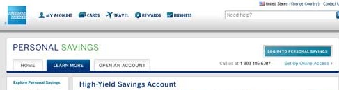 American Express Bank Savings Review: High Yield Savings Account