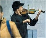 Joshua Bell Subway Violinist