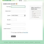 Signing Up For Mint
