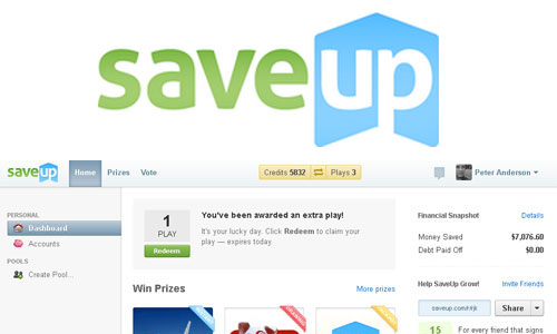 saveup dashboard