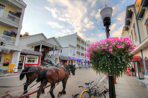 Mackinac Island Main Street