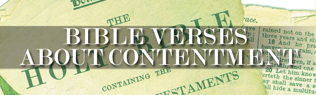 bible verses about contentment