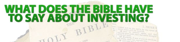 bible verses on investing money