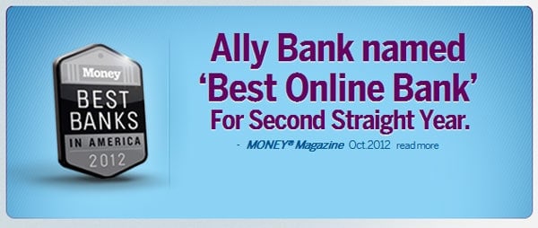 Ally Bank best online bank