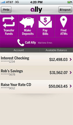 Ally Bank Remote Deposit App