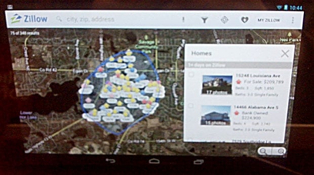 zillow mobile app