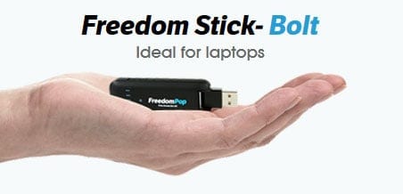 freedompop freedom stick bolt