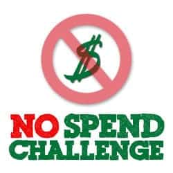 no spend challenge