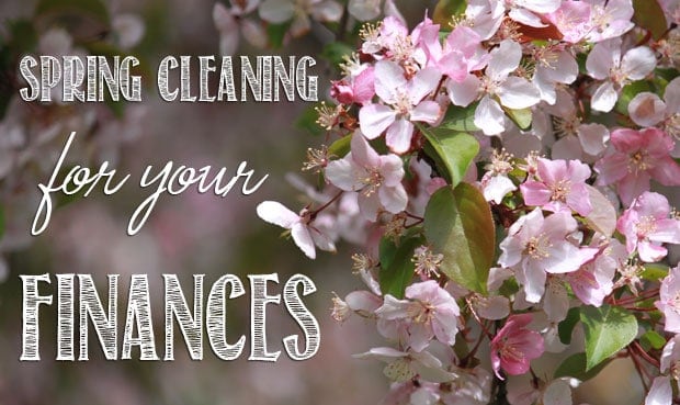 spring cleaning for your finances