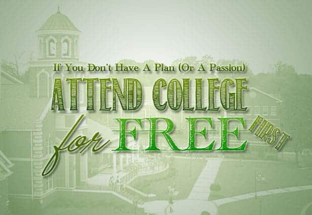 attend college for free