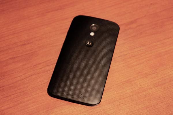 Moto X back