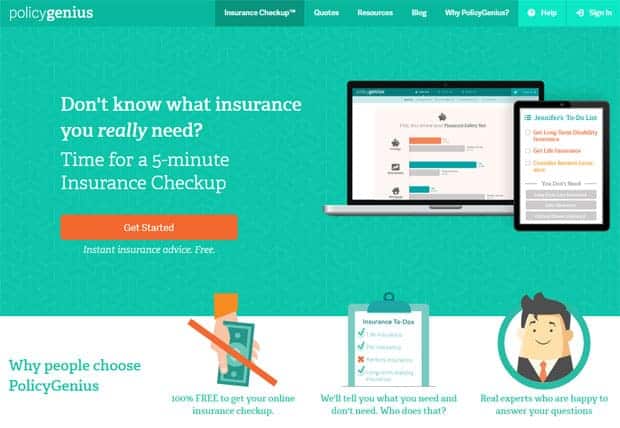 Policygenius Insurance Checkup