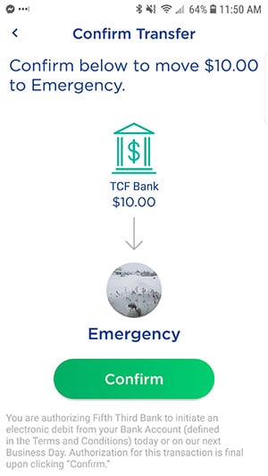 The Dobot App - Transfer Money