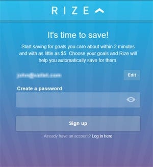 Rize Money Review Signup