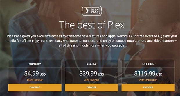 Plex Pass Cost