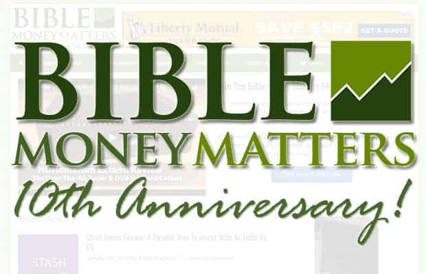 Bible Money Matters 10th Anniversary!