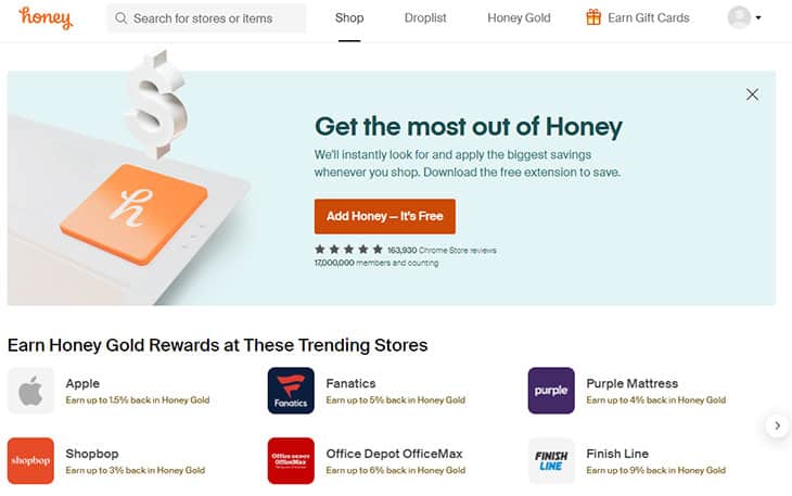 Honey savings extension review