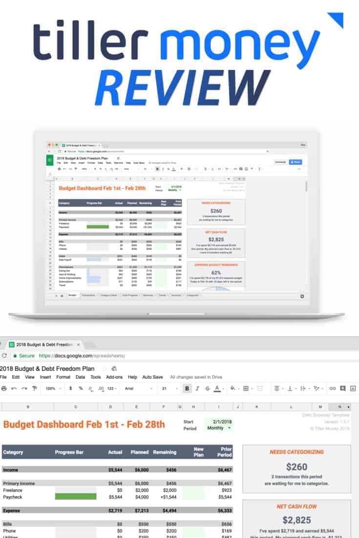 Tiller Money Review: Automated Budget Spreadsheets In Google Sheets