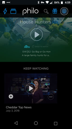 Philo TV Review - Mobile Site