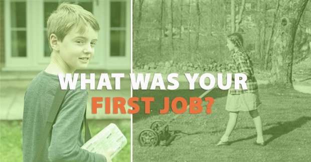 what was your first job?