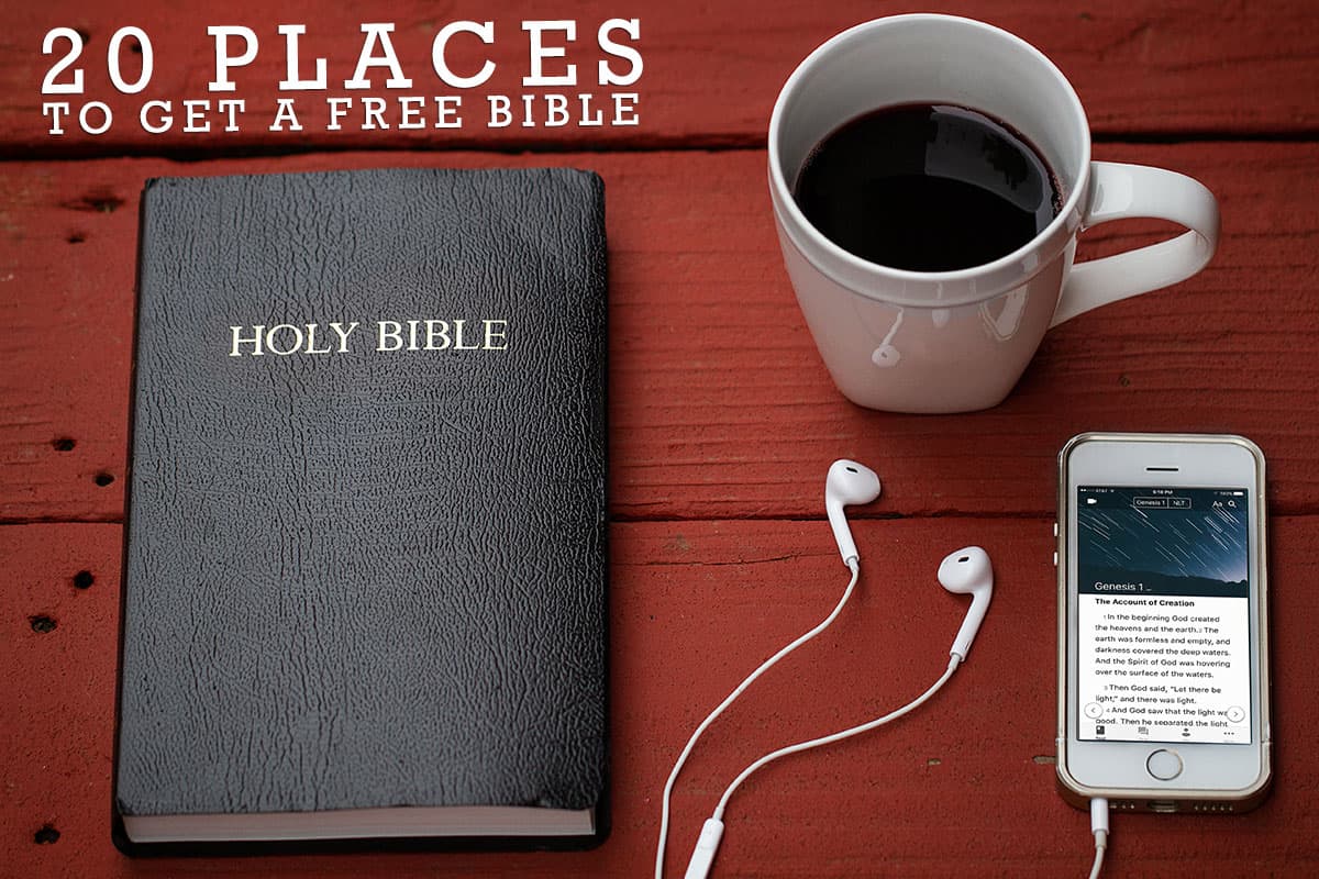 Places To Get A Free Bible In 21