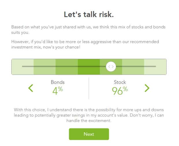 Blooom Review - Asset Allocation