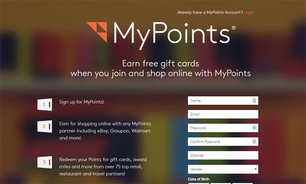 Cartões de Presente Amazon gratuitos - MyPoints