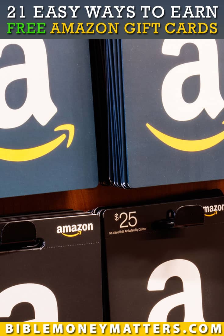 21 Easy Ways To Earn Free Amazon Gift Cards