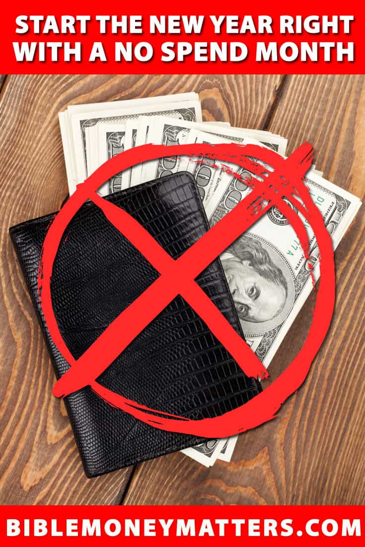 Many people find the start of the year to be an ideal time to cut back and restore balance. One perfect way to do this is to have a no spend month.