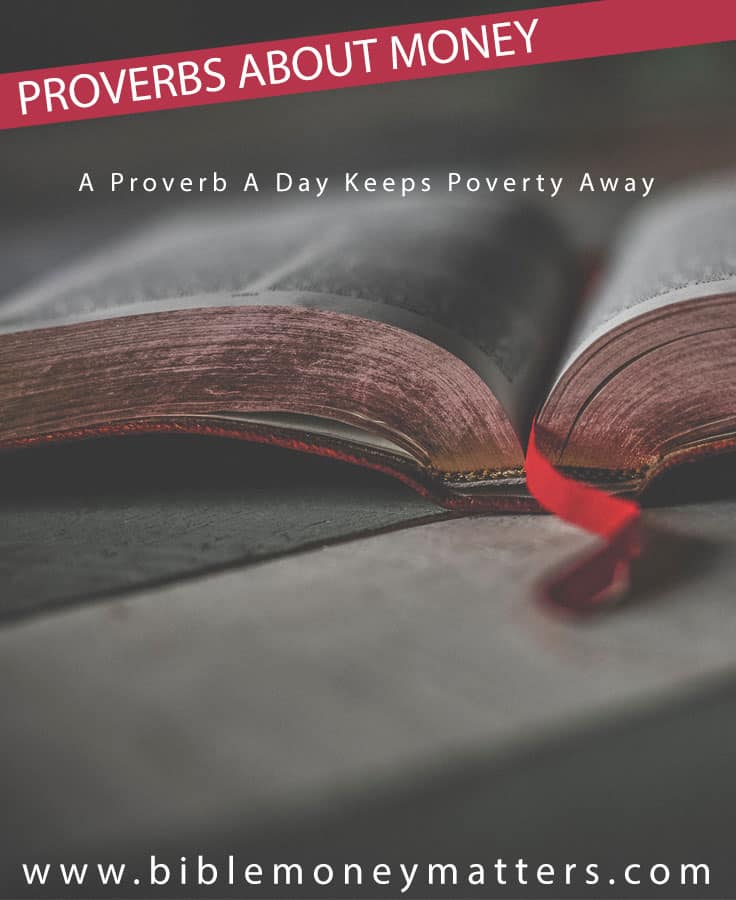 The Bible is overflowing with references to money that teach us financial wisdom. Here are five verses in Proverbs where God teaches us to profit.