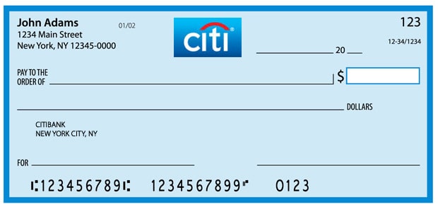 bank routing transit numbers - Citibank