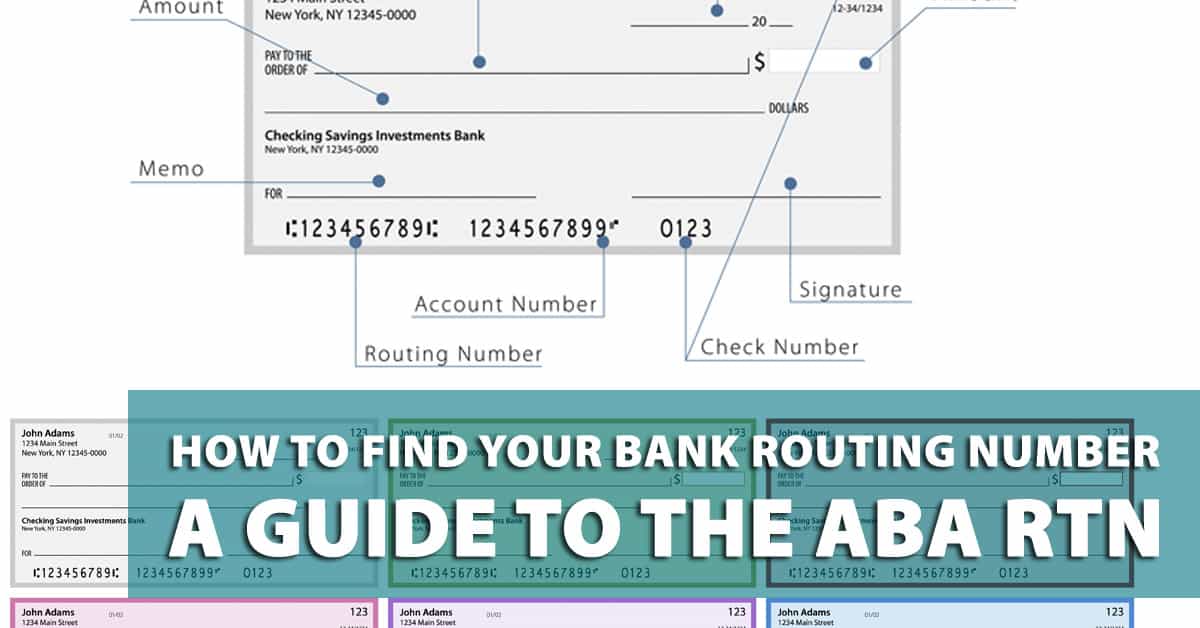 How to Find Your Bank Routing Number