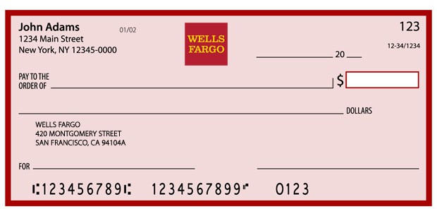 bank routing transit number - Wells Fargo