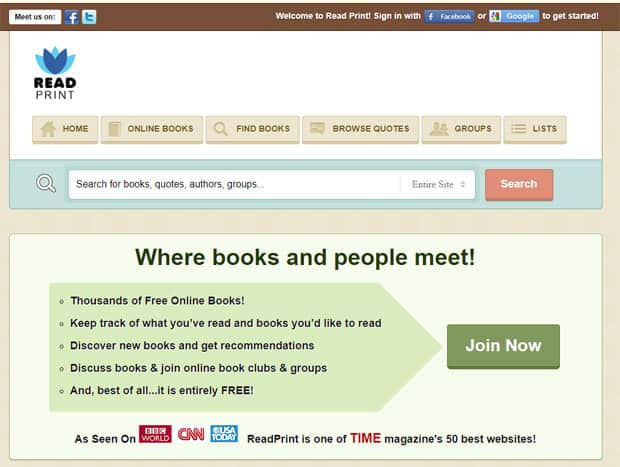 Read Free Books Online - Read Print