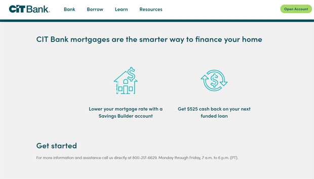 CIT Bank Review - Home Loans