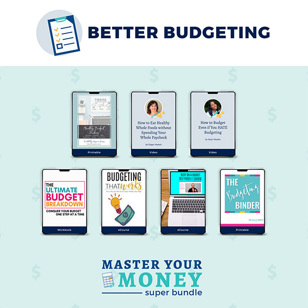 Master Your Money Super Bundle - Better Budgeting