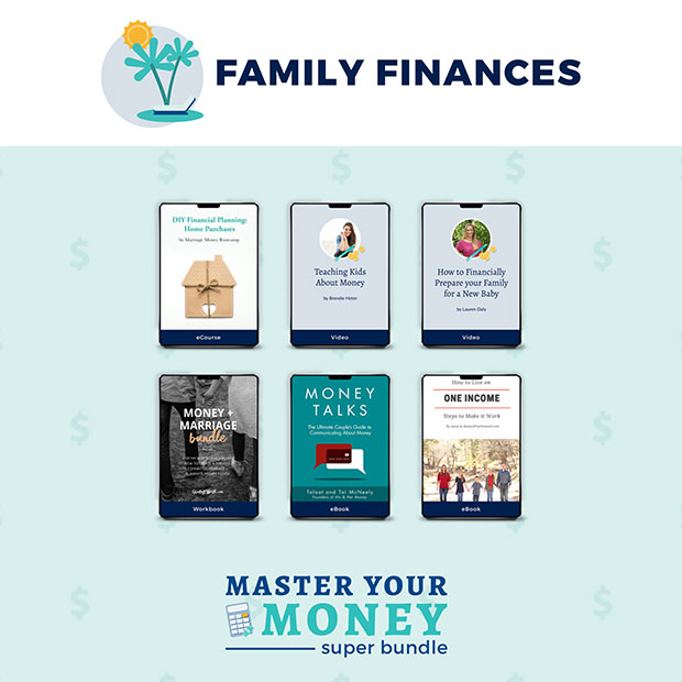 Master Your Money Super Bundle 45 Financial Resources For One Low - tools for family finance