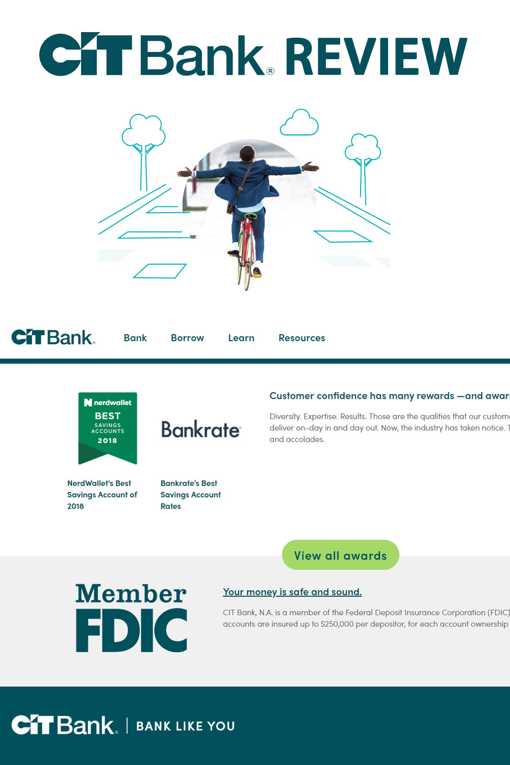 CIT Bank Review: High Interest Rates With No Recurring Fees