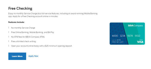 BBVA Bank Review - Free Checking