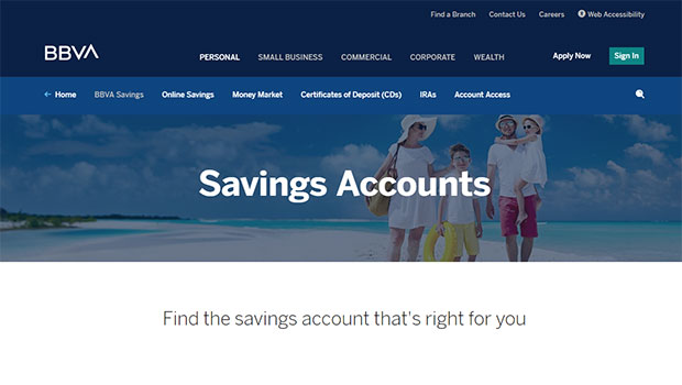 BBVA Compass Bank Review - Website